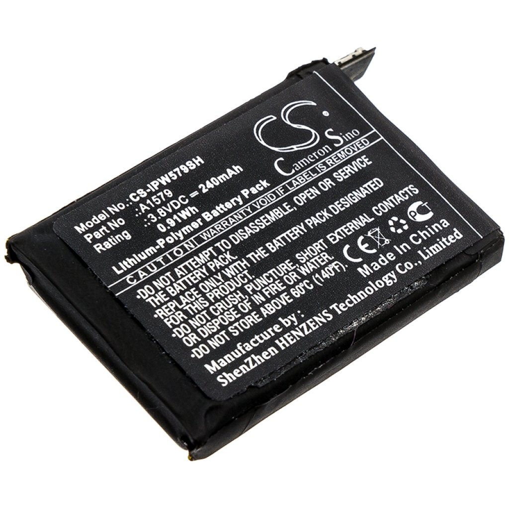 Akkumulátorok intelligens órákhoz Apple iWach 1 42mm (CS-IPW579SH)