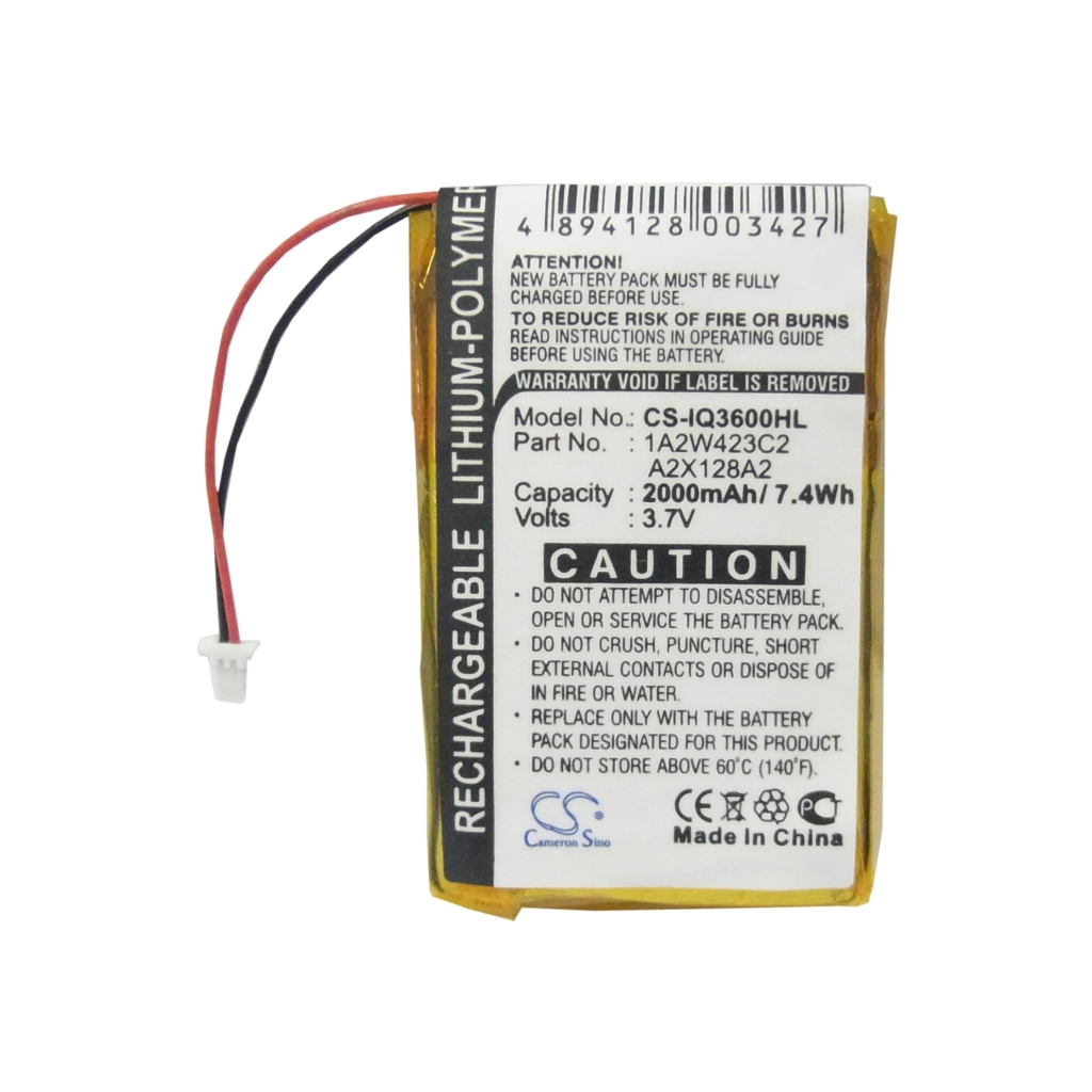 Akkumulátorok a navigációhoz (GPS) BTI CS-IQ3600HL
