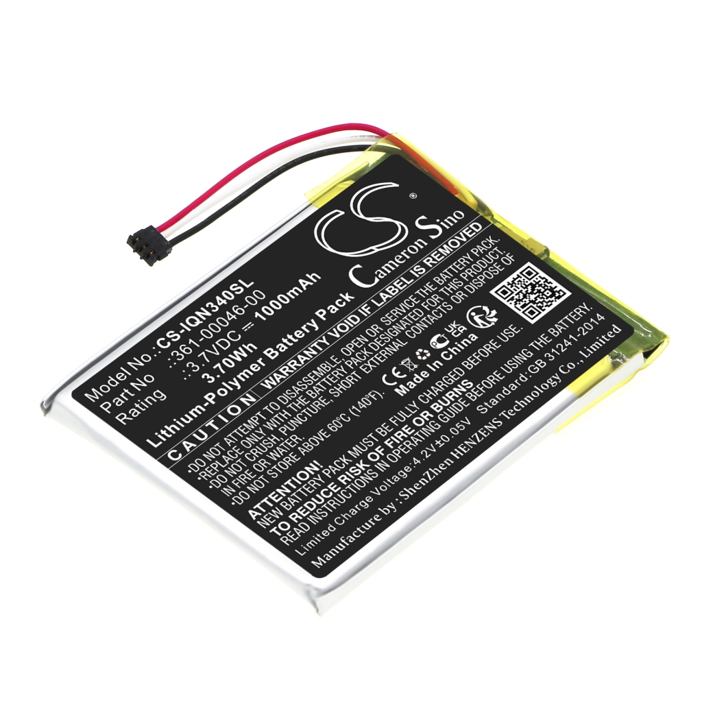 Akkumulátorok a navigációhoz (GPS) Garmin Nuvi 3450LM (CS-IQN340SL)
