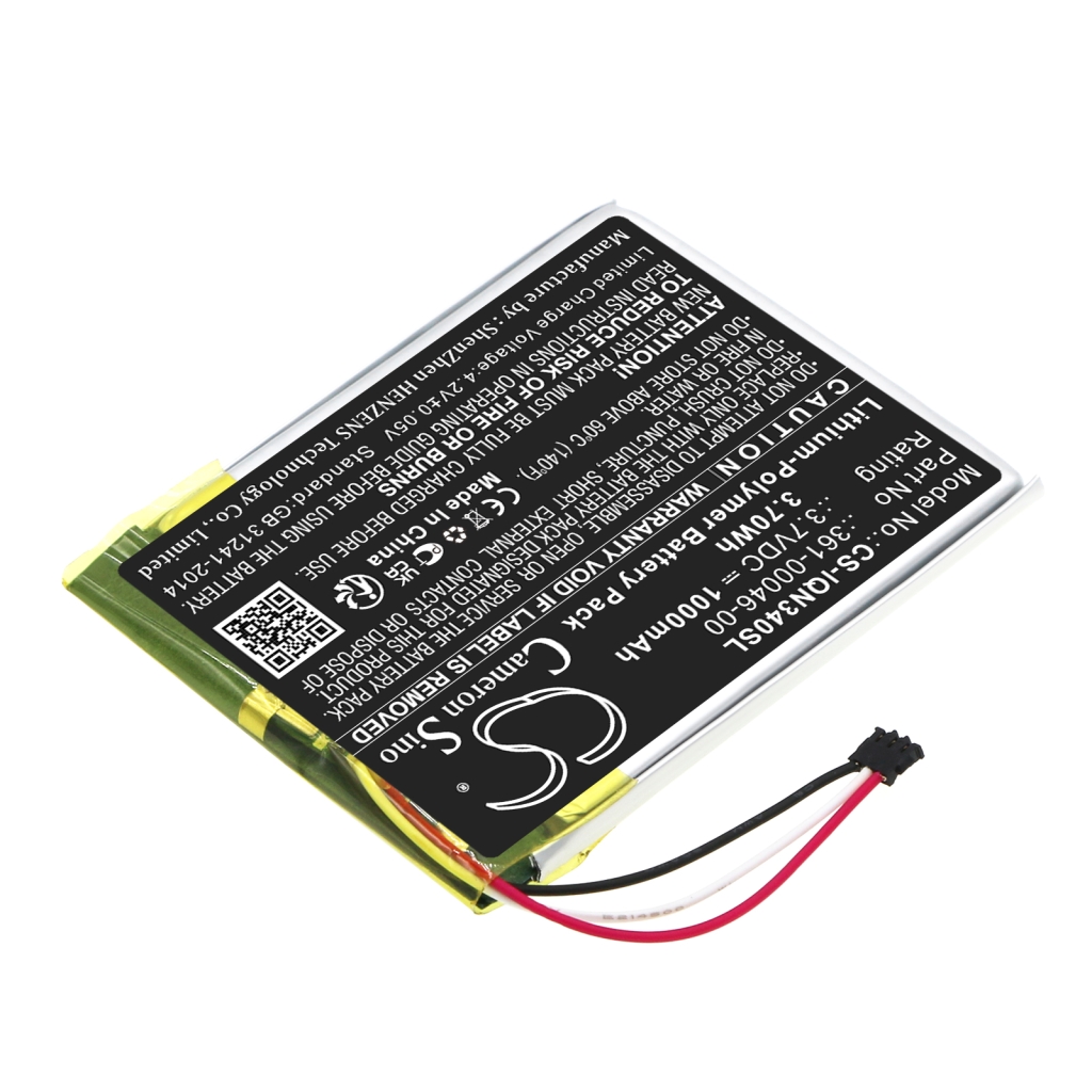 Akkumulátorok a navigációhoz (GPS) Garmin Nuvi 3450LM (CS-IQN340SL)
