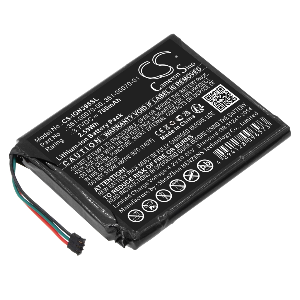 Akkumulátorok a navigációhoz (GPS) Garmin 3597LMT (CS-IQN395SL)