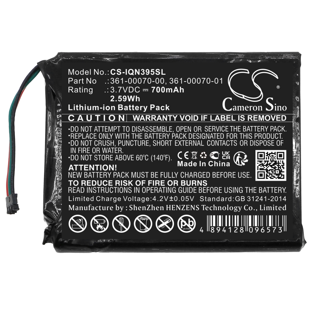 Akkumulátorok a navigációhoz (GPS) Garmin 3597LMT (CS-IQN395SL)