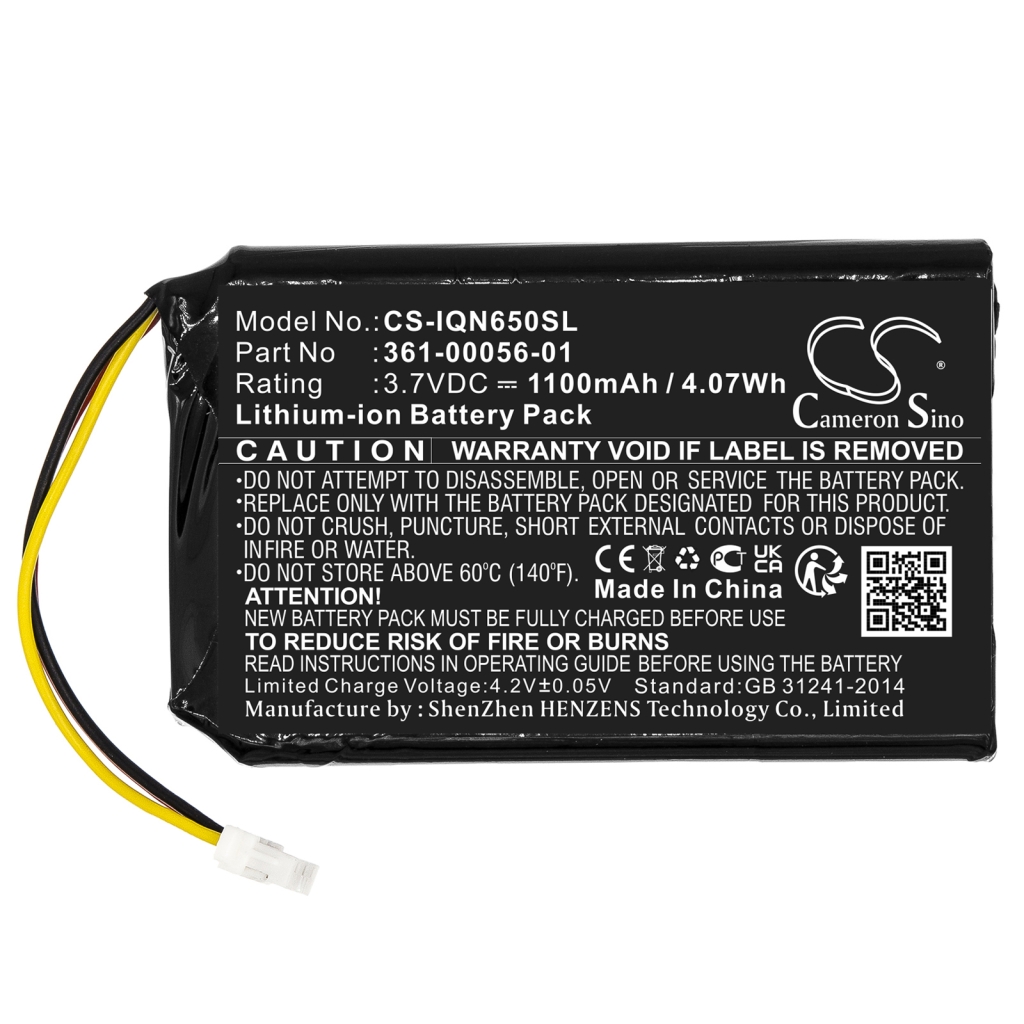 Akkumulátorok a navigációhoz (GPS) Garmin Nuvi 65LM (CS-IQN650SL)