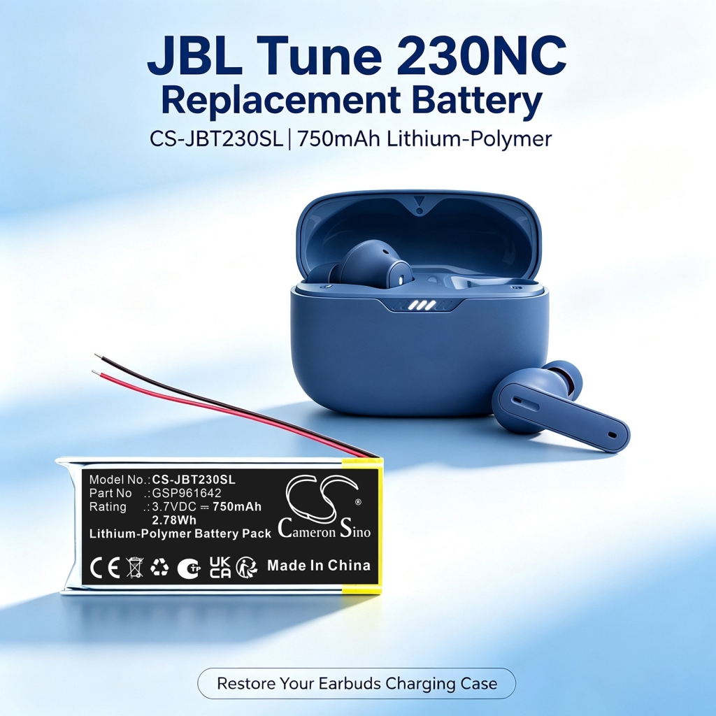 Akkumulátor kompatibilis a következőkkel Jbl CS-JBT230SL