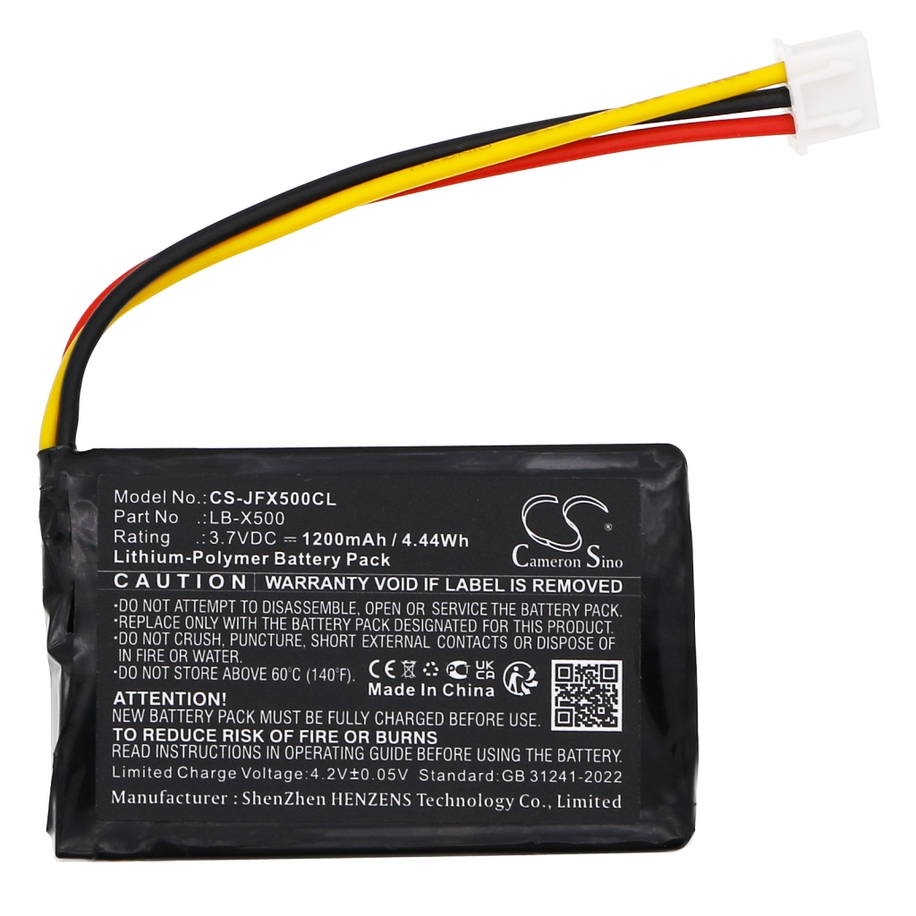 Akkumulátorok Helyettesíti a LB-X500