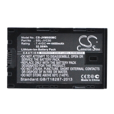 Kompatibilis akkumulátor csere JVC SSL-JVC50,SSL-JVC70