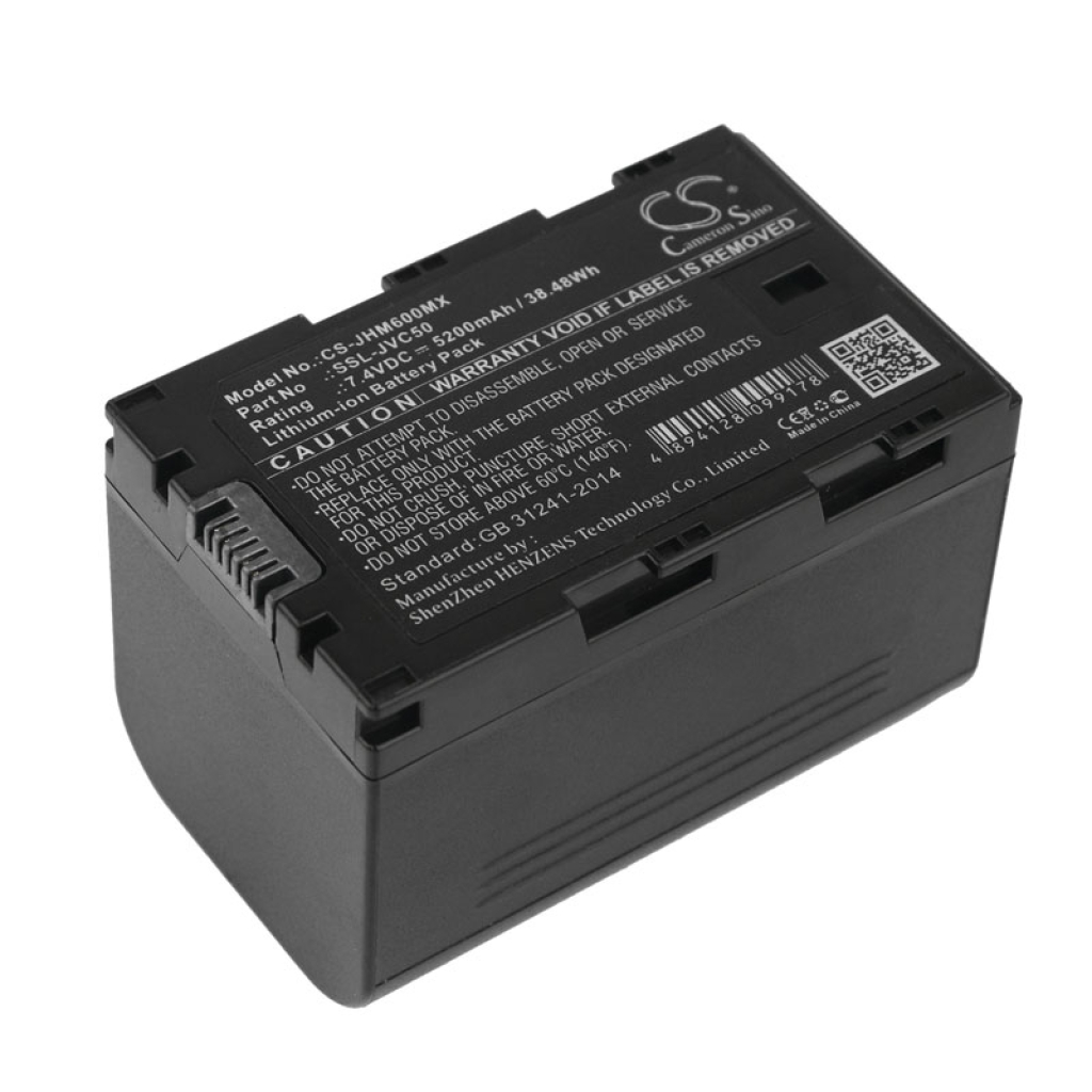 Akkumulátorok Helyettesíti a SSL-JVC50