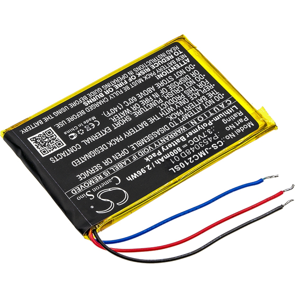 Kompatibilis akkumulátor csere Jbl P453048D 01