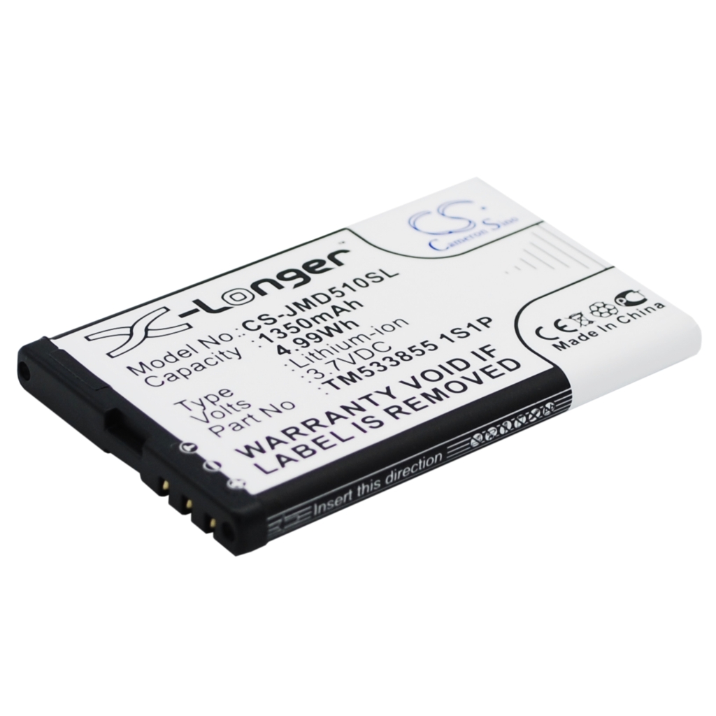 Kompatibilis akkumulátor csere Jbl TM533855 1S1P