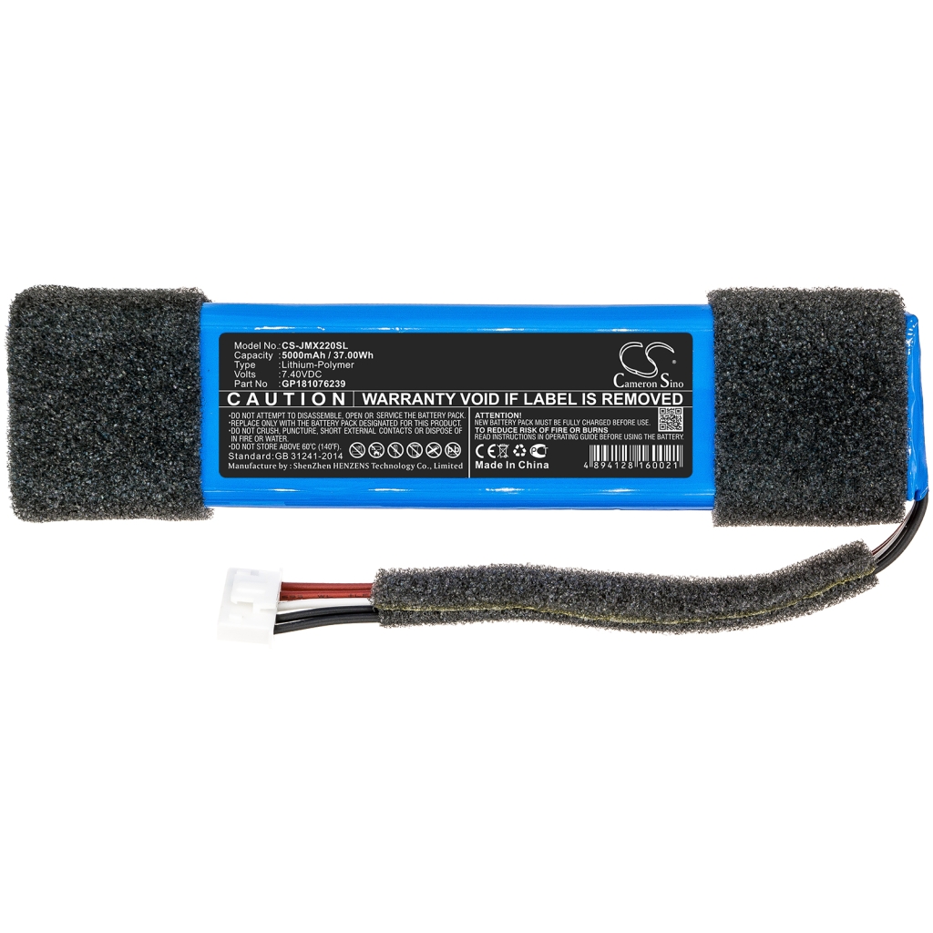 Kompatibilis akkumulátor csere Jbl GP181076239