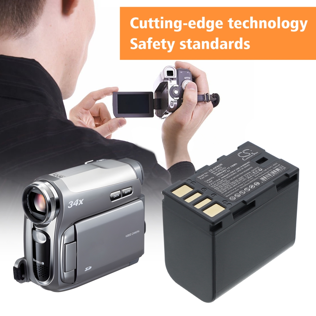 Battery for JVC GZ-MG130