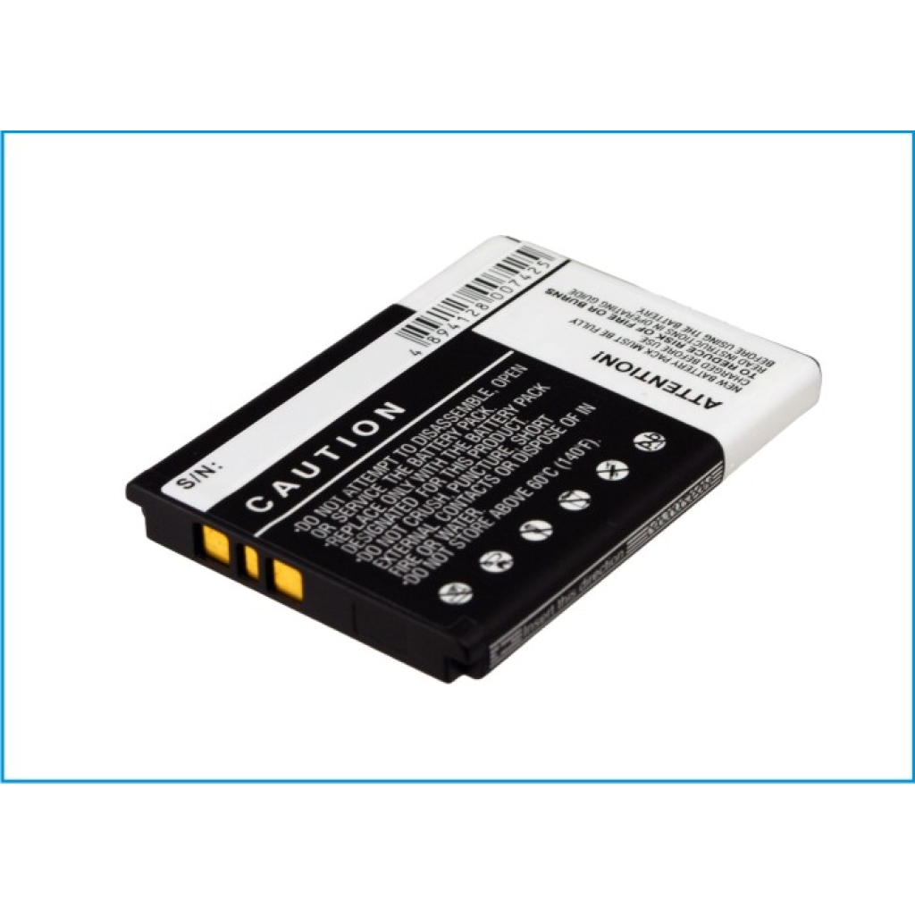 Akkumulátor kompatibilis a következőkkel Sony Ericsson CS-K750XL
