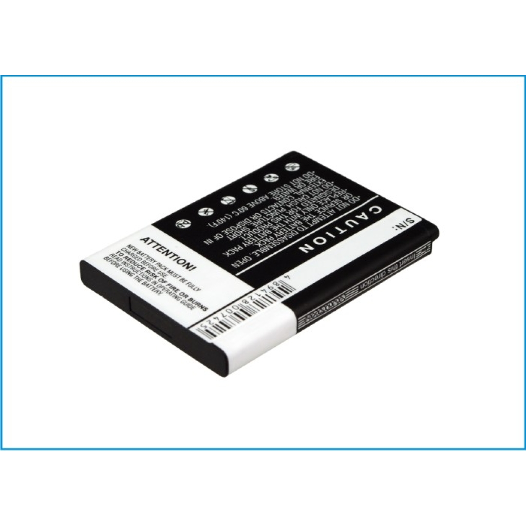 Akkumulátor kompatibilis a következőkkel Sony Ericsson CS-K750XL