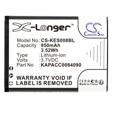 Kompatibilis akkumulátor csere Kap else KAPACC0084090