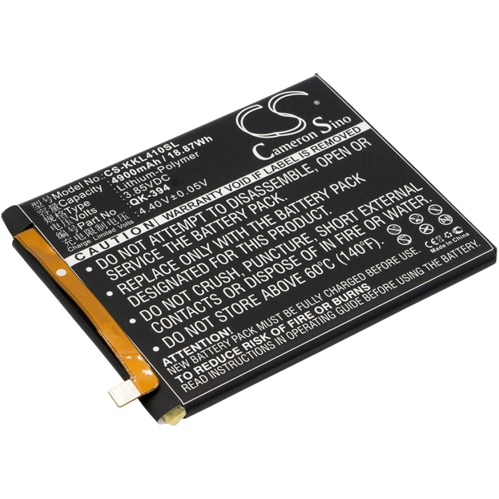 Kompatibilis akkumulátor csere Qiku QK-394