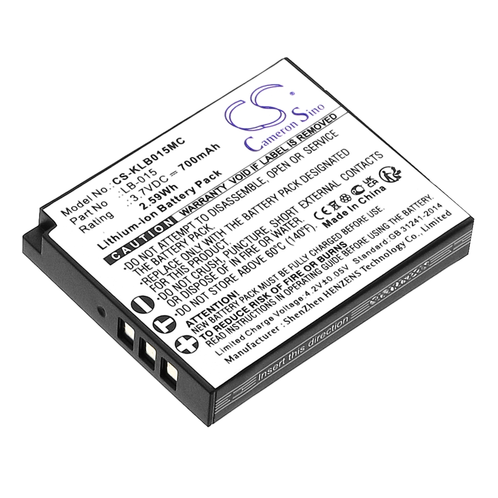 Akkumulátorok Helyettesíti a LB-015