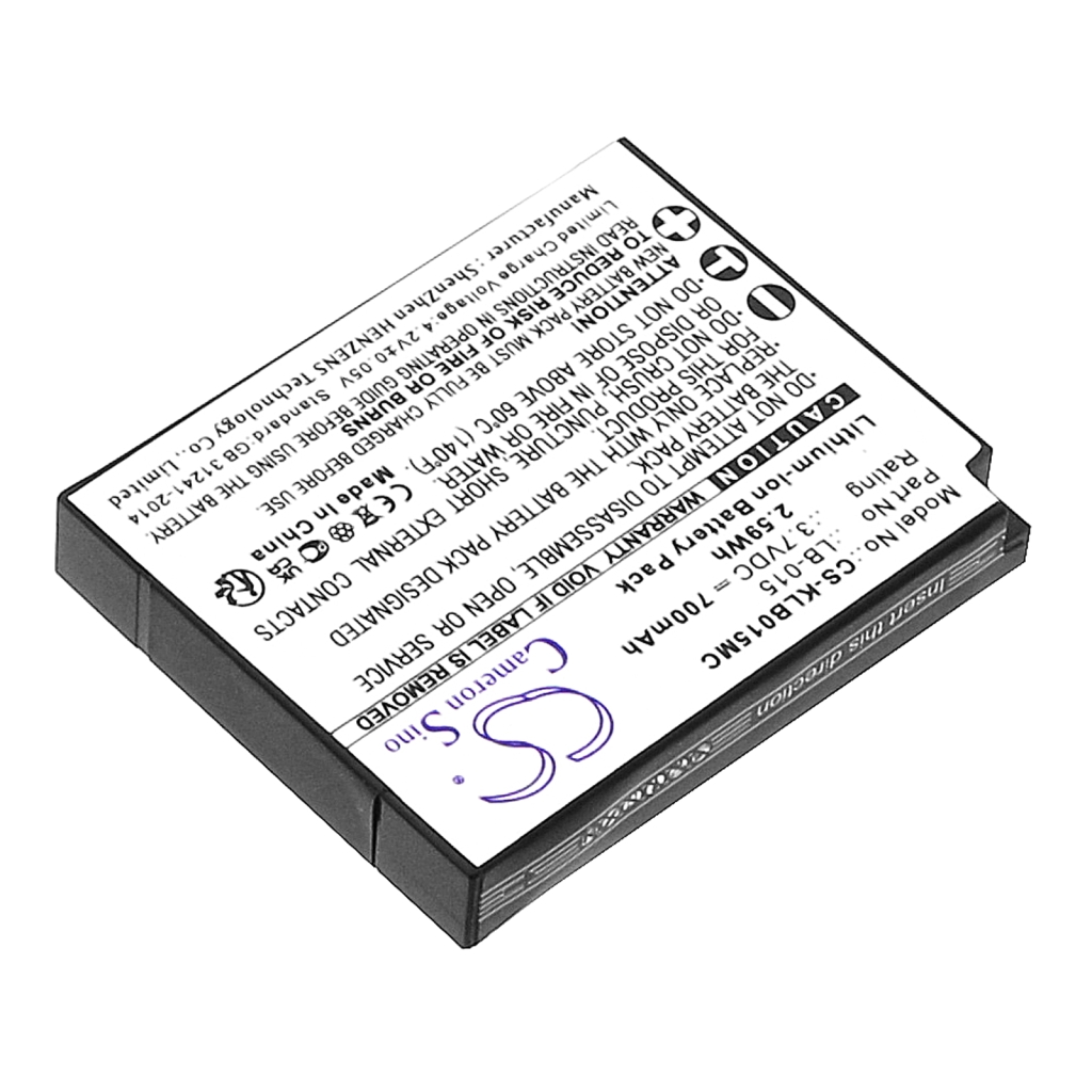 Akkumulátorok Helyettesíti a LB-015