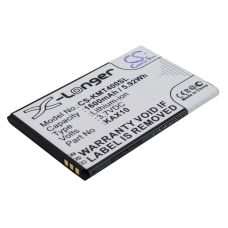 Kompatibilis akkumulátor csere Kazam KAX10,KAX10MXJAK038738,KAX40