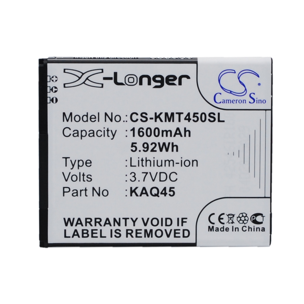 Battery for Kazam Thunder 4.5
