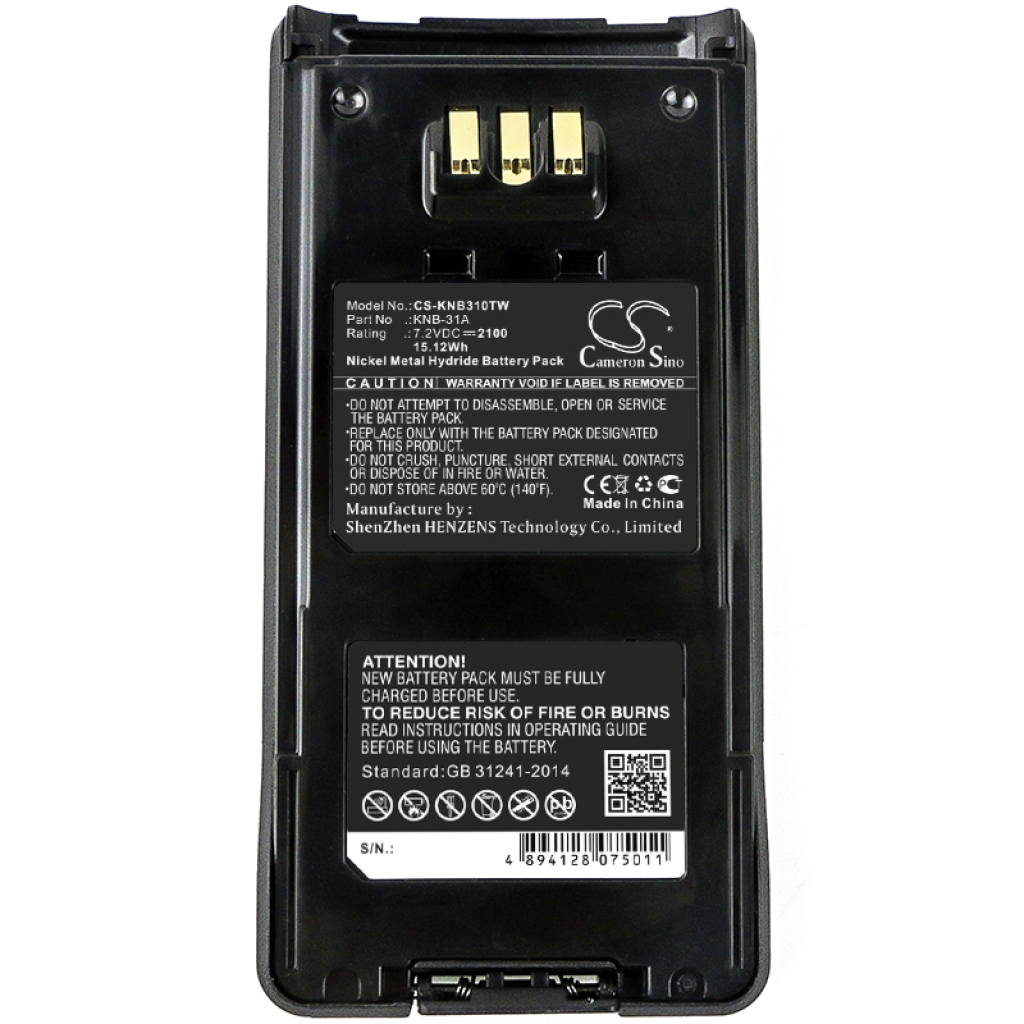 Akkumulátorok rádiókhoz Kenwood TK-5210G (CS-KNB310TW)