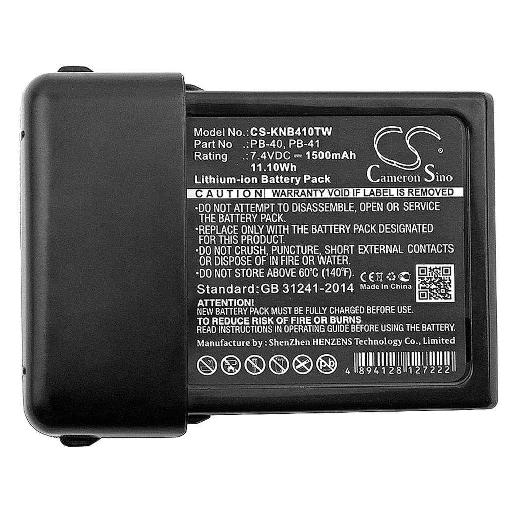 Akkumulátorok rádiókhoz Kenwood TK-3118 (CS-KNB410TW)