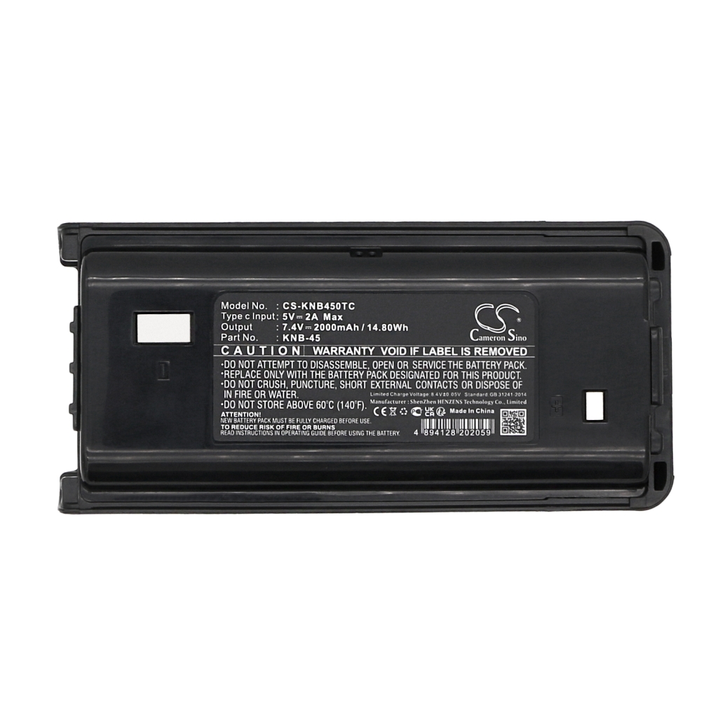 Akkumulátorok Akkumulátorok rádiókhoz CS-KNB450TC