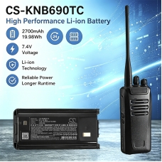 Kompatibilis akkumulátor csere Kenwood KNB-69L