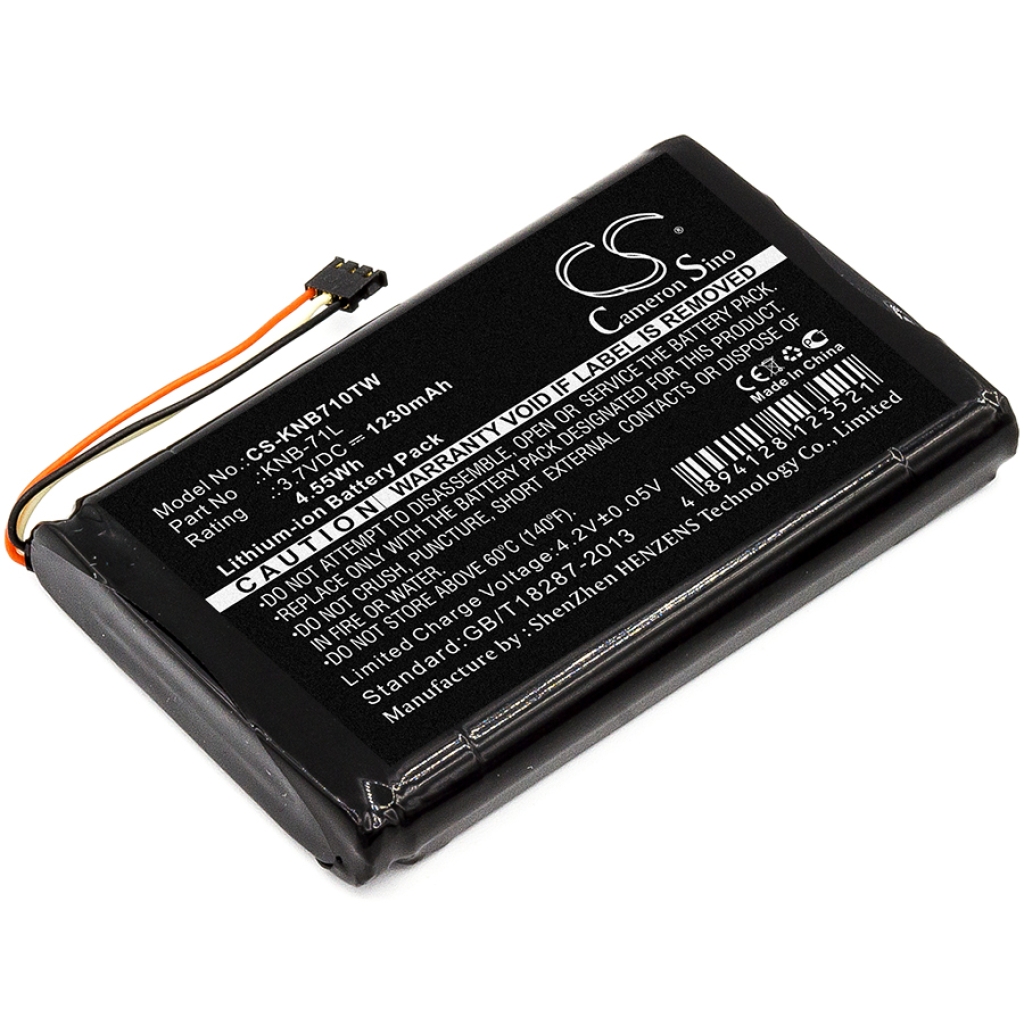 Akkumulátorok rádiókhoz Kenwood SD2WL8019 (CS-KNB710TW)