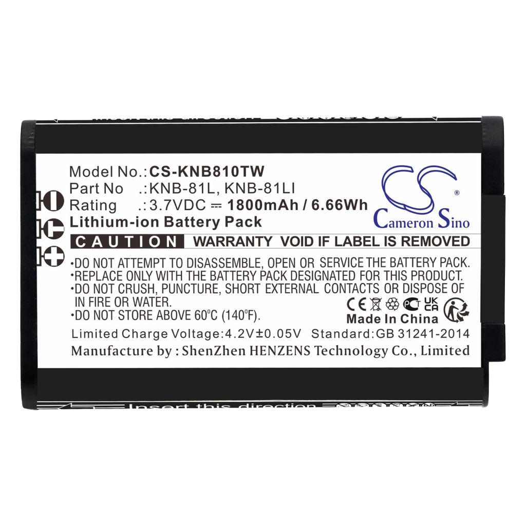 Akkumulátorok rádiókhoz Kenwood TK-3601D (CS-KNB810TW)