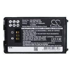 Kompatibilis akkumulátor csere Kenwood KNB-43,PB-43,PB-43H,PB-43N
