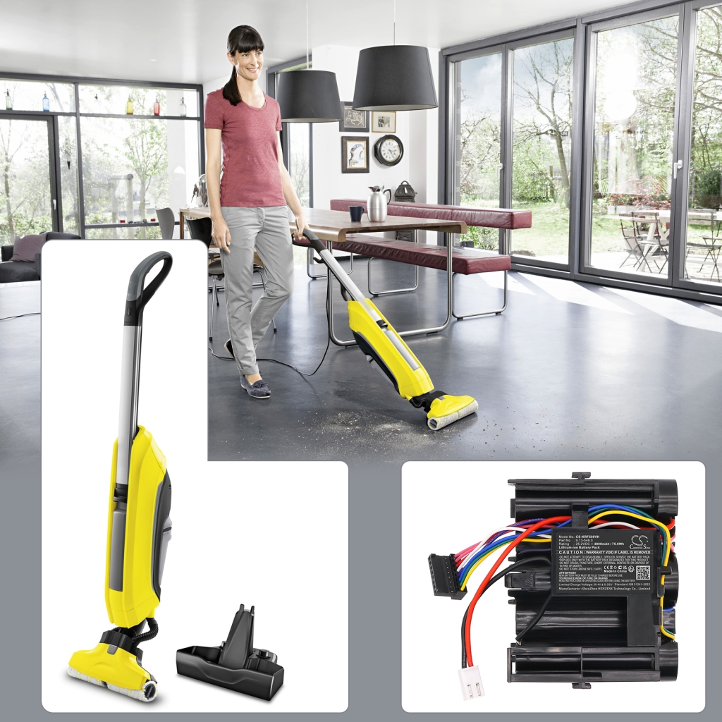 Karcher Porszívó akkumulátorok CS-KRF500VH