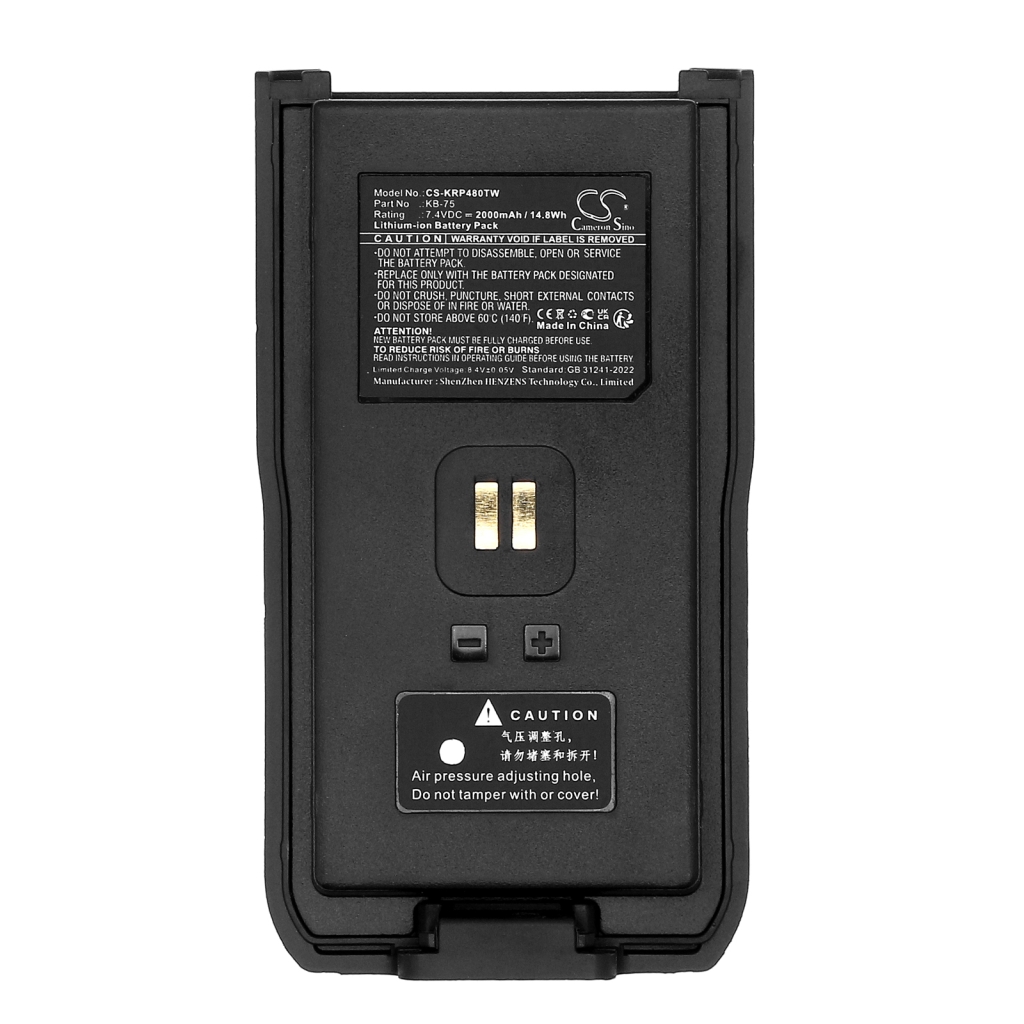 Akkumulátorok rádiókhoz Kirisun CS-KRP480TW