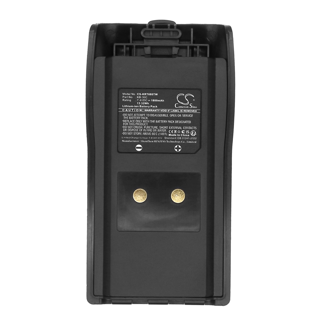 Akkumulátorok rádiókhoz Kirisun CS-KRT680TW