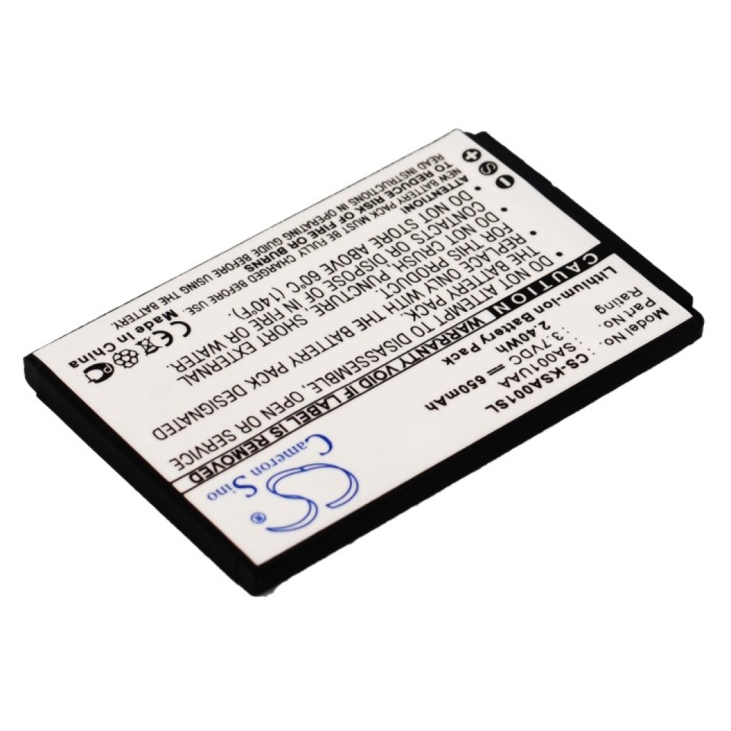 Kompatibilis akkumulátor csere Sanyo KY003UAA,P05,SA001UAA