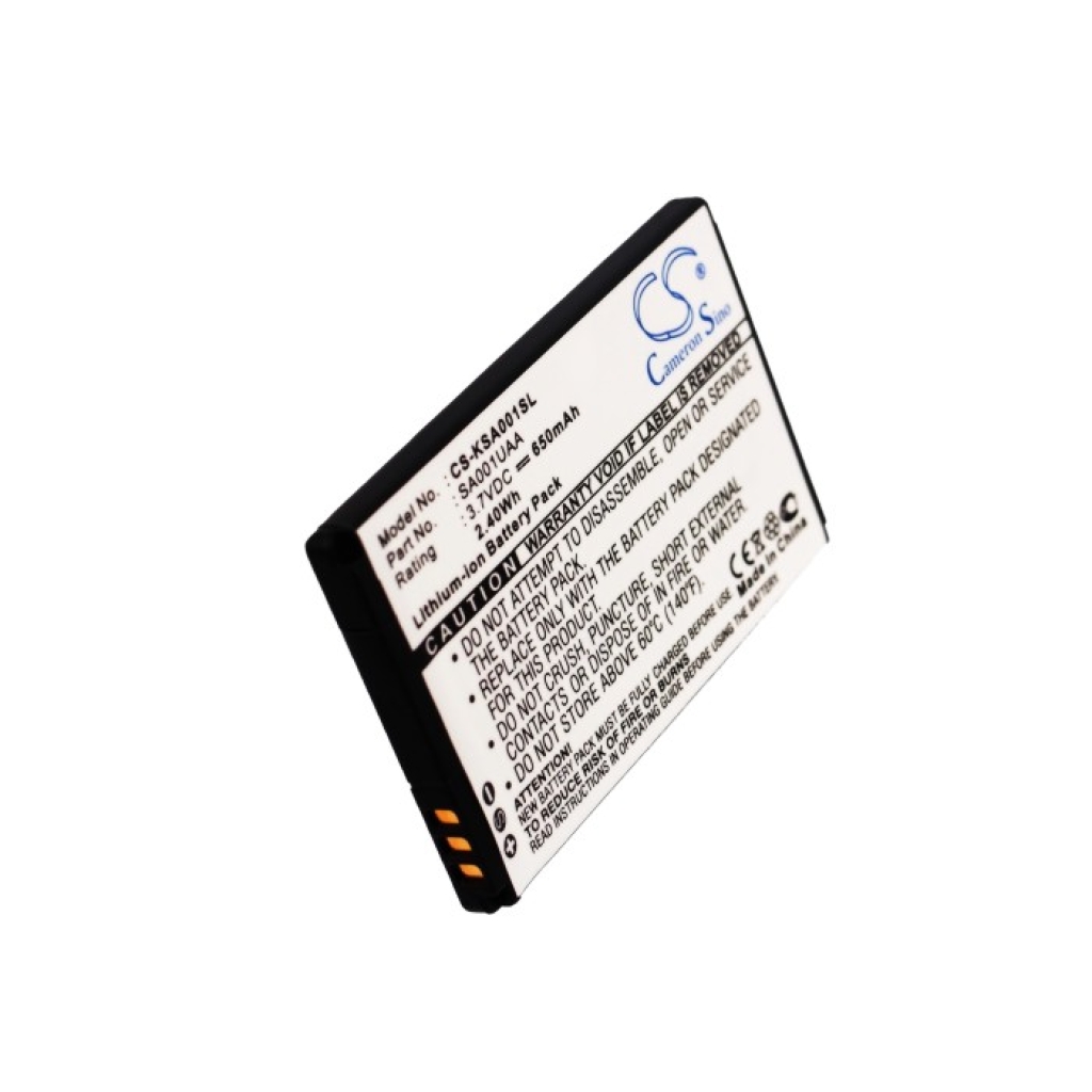 Kompatibilis akkumulátor csere Sanyo KY003UAA,P05,SA001UAA