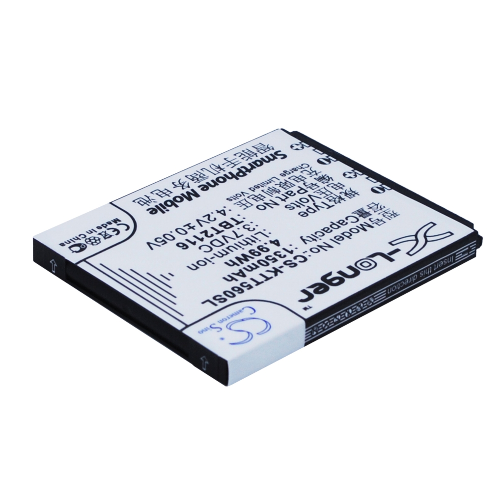 Akkumulátor kompatibilis a következőkkel K-Touch CS-KTT560SL