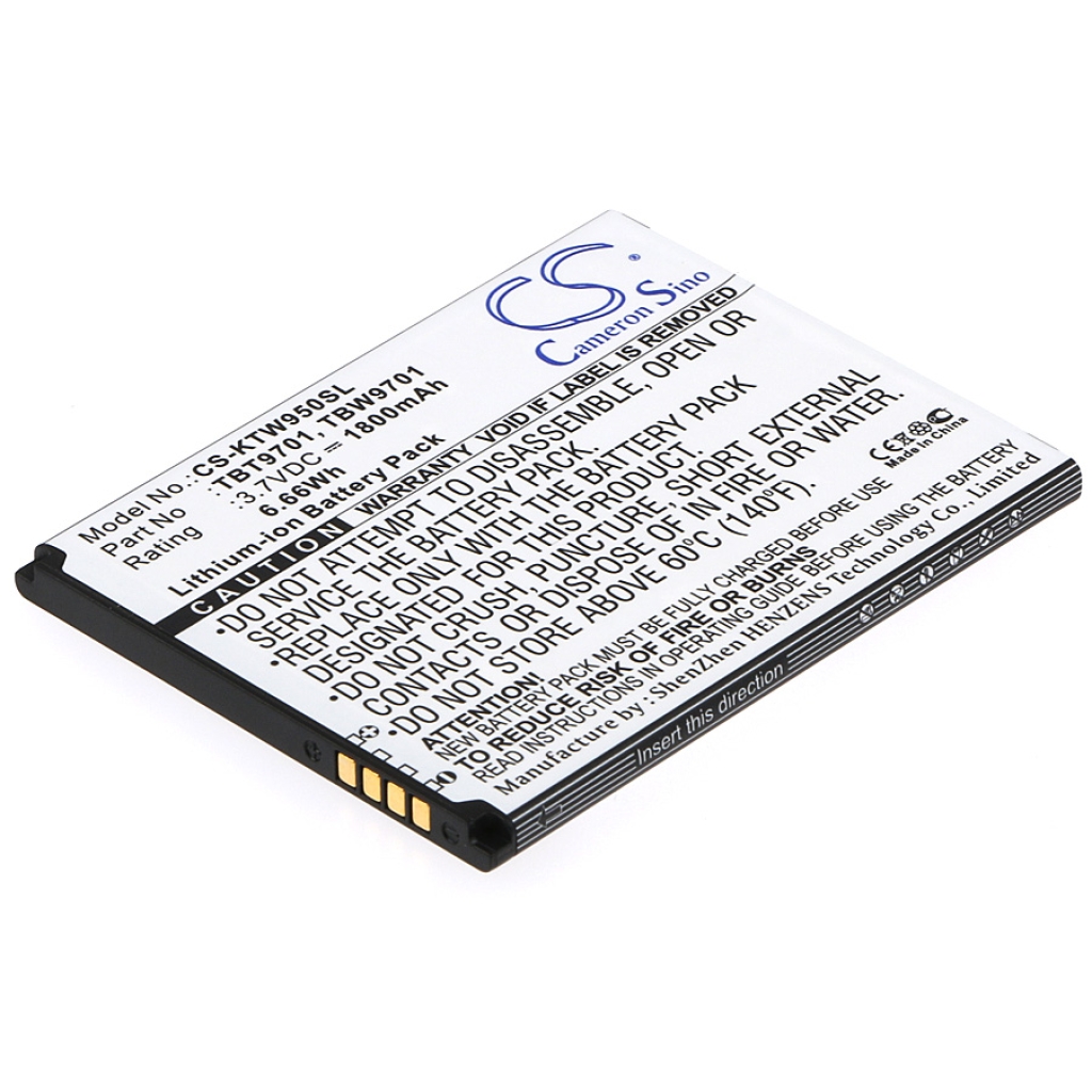 Kompatibilis akkumulátor csere K-Touch TBT9701,TBW9701