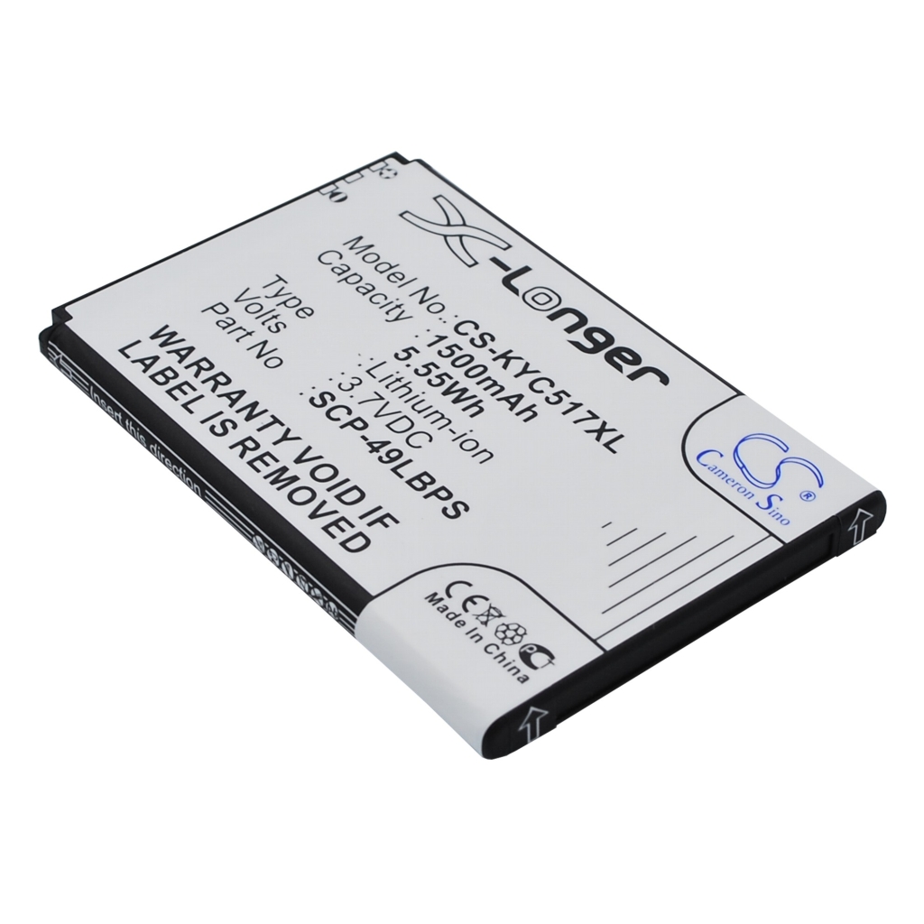 Kompatibilis akkumulátor csere Kyocera SCP-49LBPS