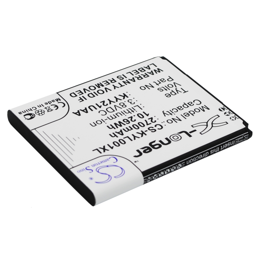 Akkumulátor kompatibilis a következőkkel Kyocera CS-KYL001XL