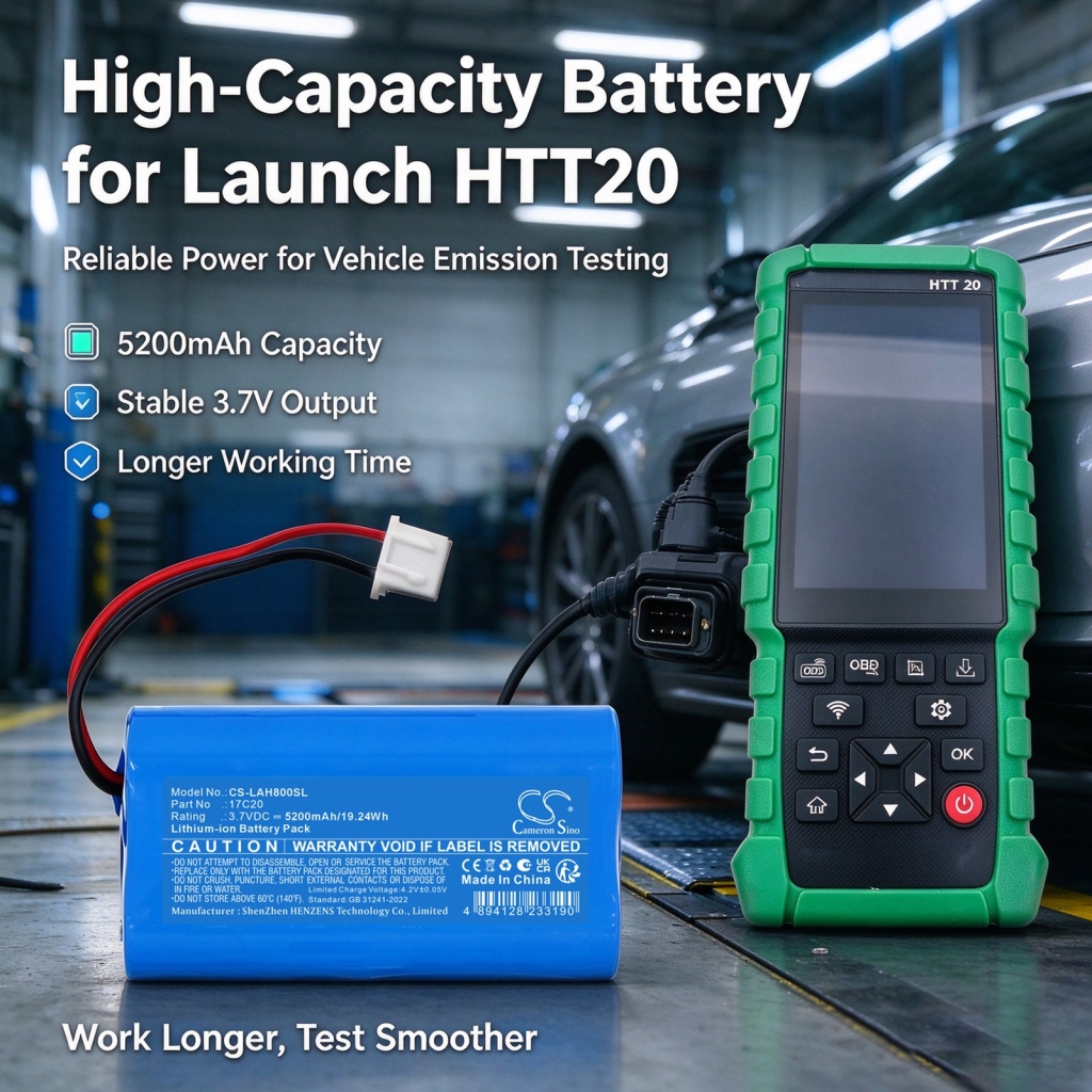 Akkumulátor -hoz Launch HTT80