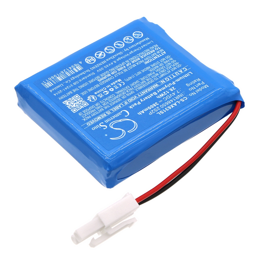 Kompatibilis akkumulátor csere Launch INR148650 2S2P
