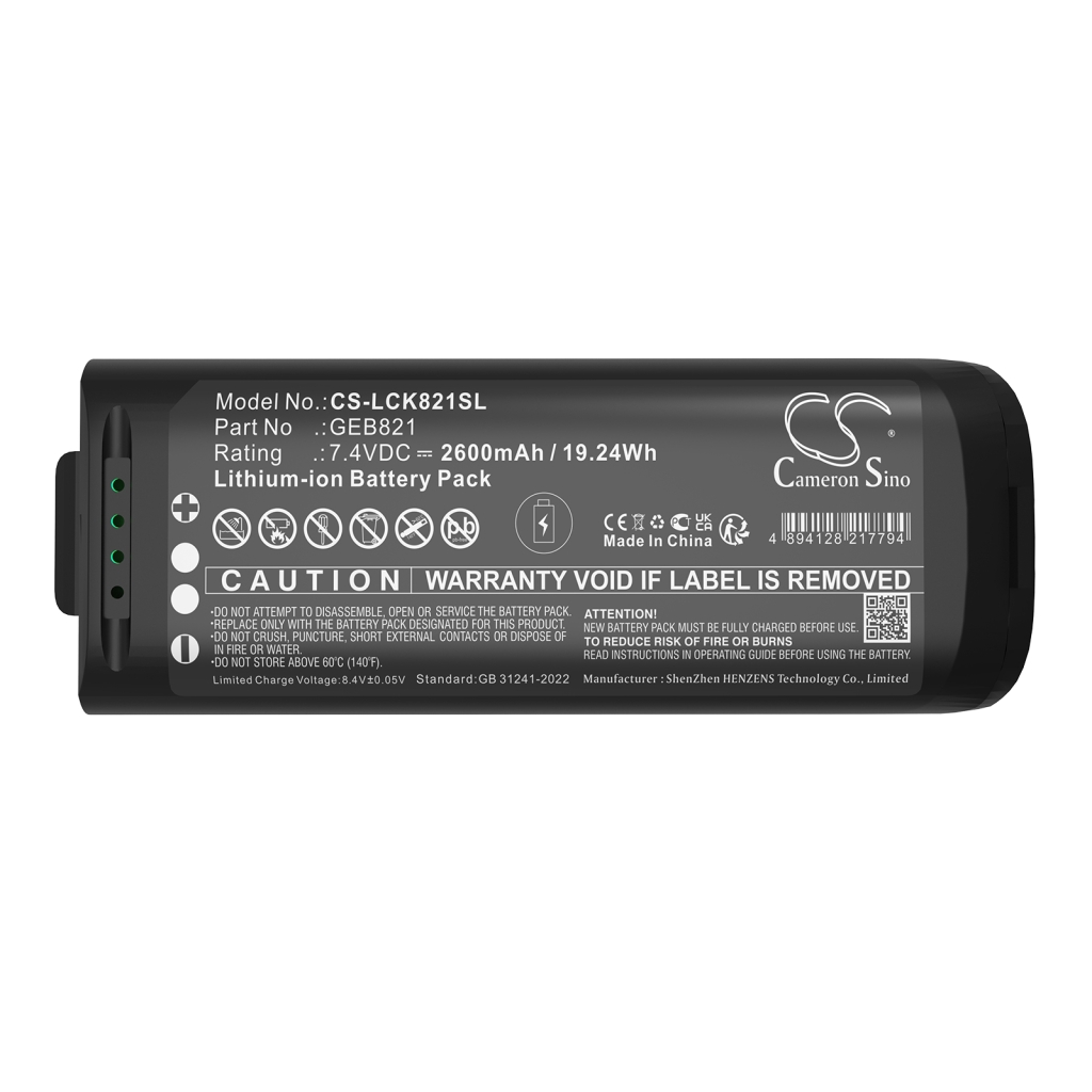 Battery Replaces GEB821
