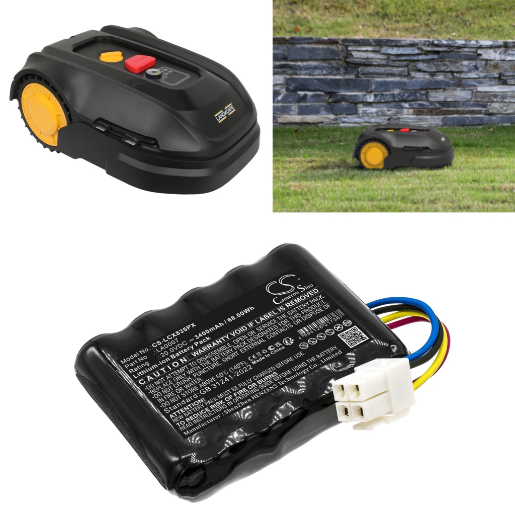 Akkumulátorok szerszámokhoz Landxcape CS-LCX835PX