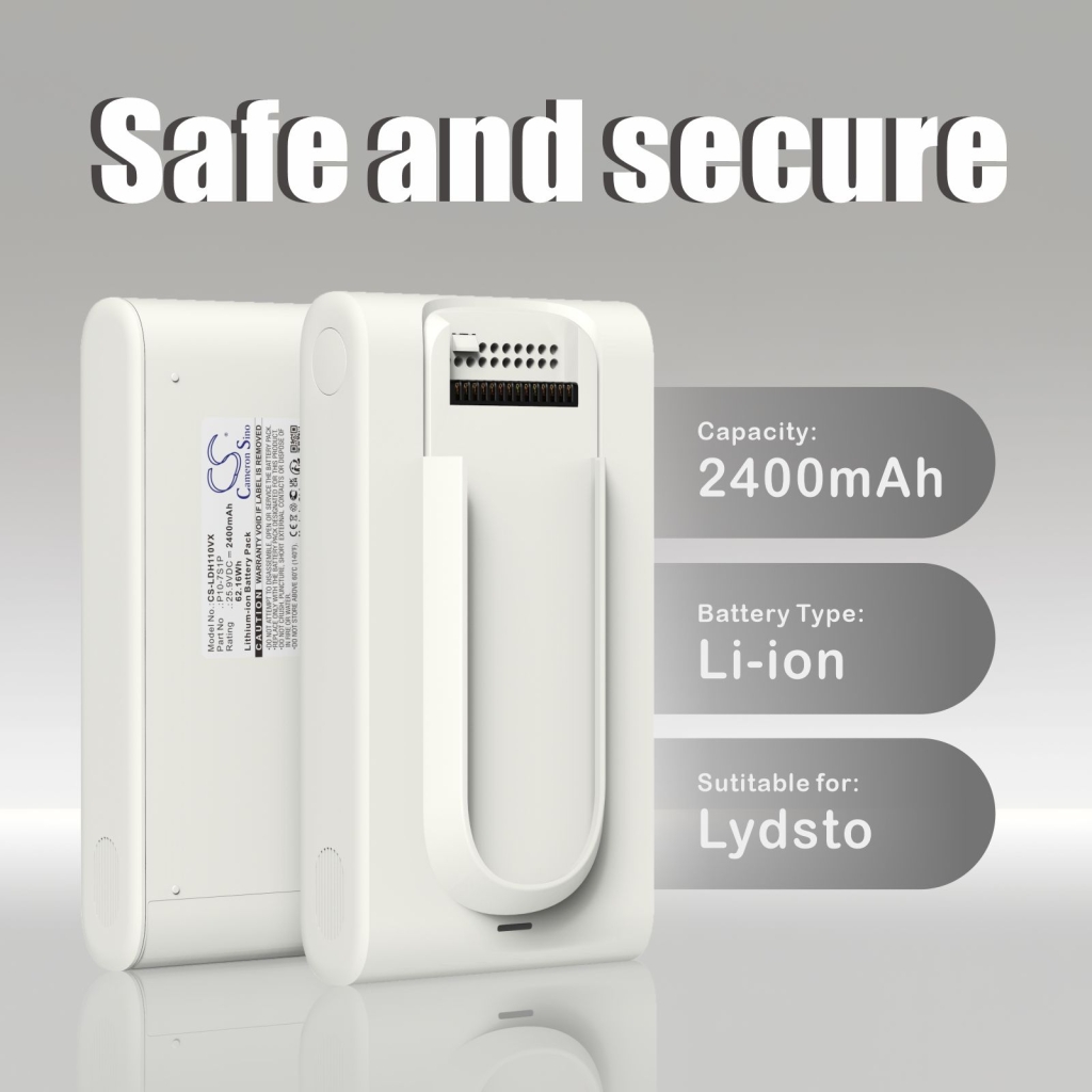 Porszívó akkumulátorok Lydsto CS-LDH110VX