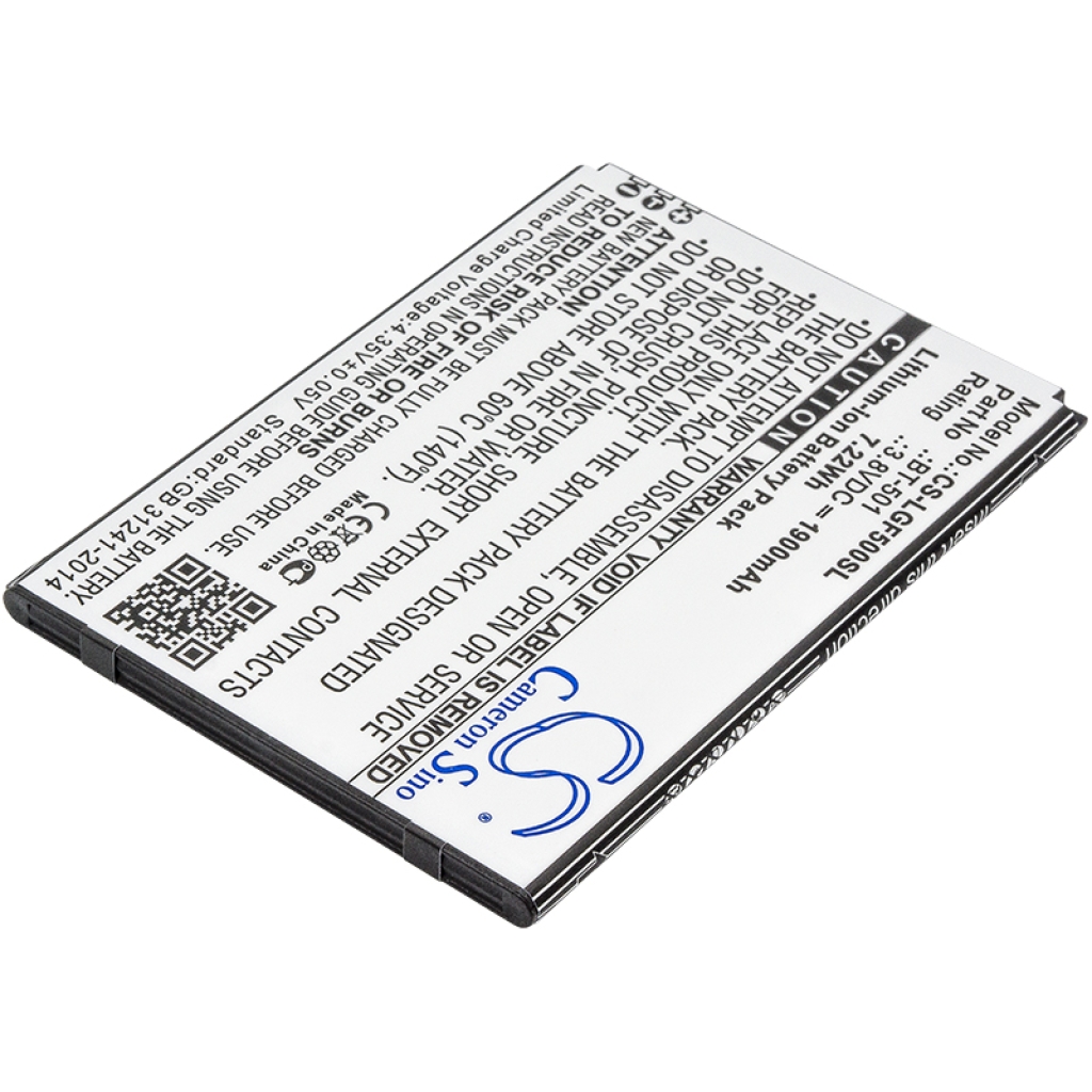 Akkumulátor kompatibilis a következőkkel Leagoo CS-LGF500SL