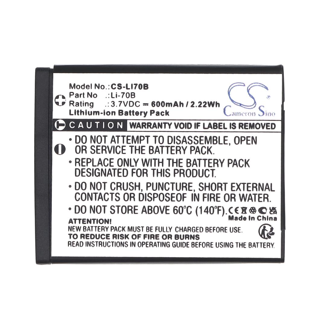 Battery Replaces Li-70B