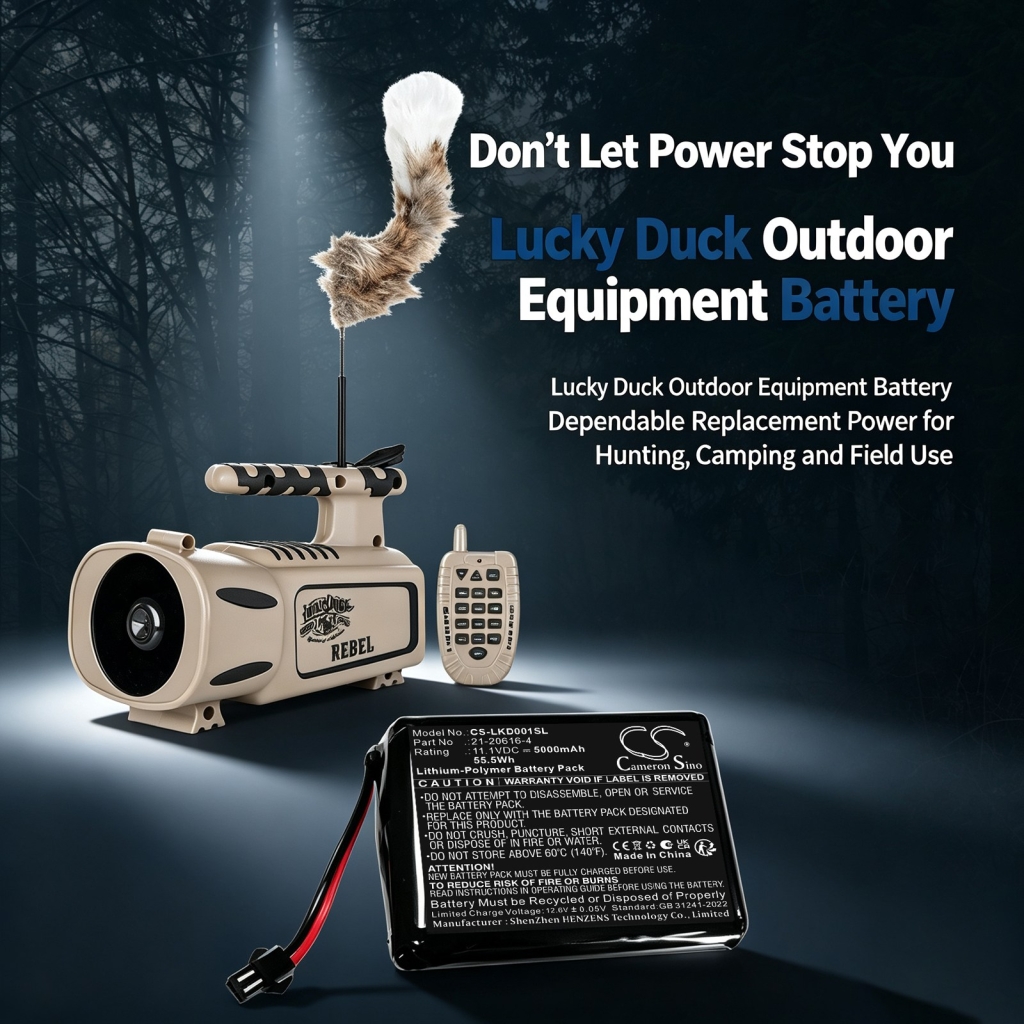 Battery for Lucky Duck E-Caller