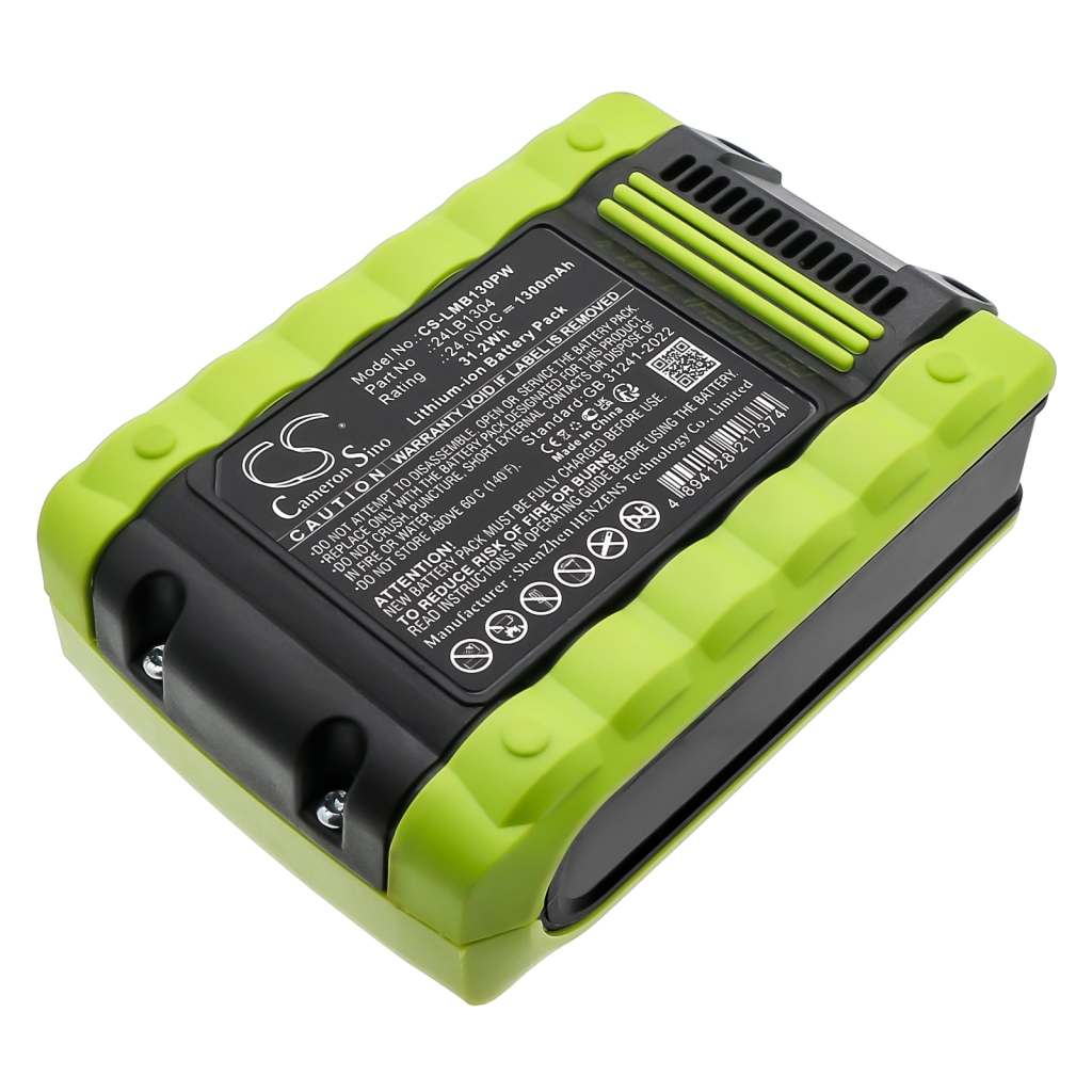 Akkumulátorok szerszámokhoz Lawnmaster CS-LMB130PW