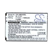CS-LMS345SL<br />Batteries for   replaces battery BL-41ZH
