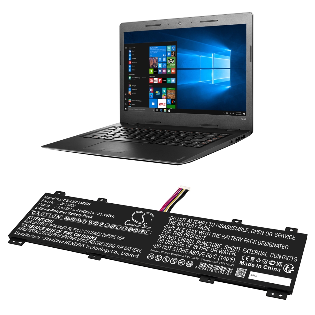 Lenovo IdeaPad 100S-14IBR(80R900K5GE)